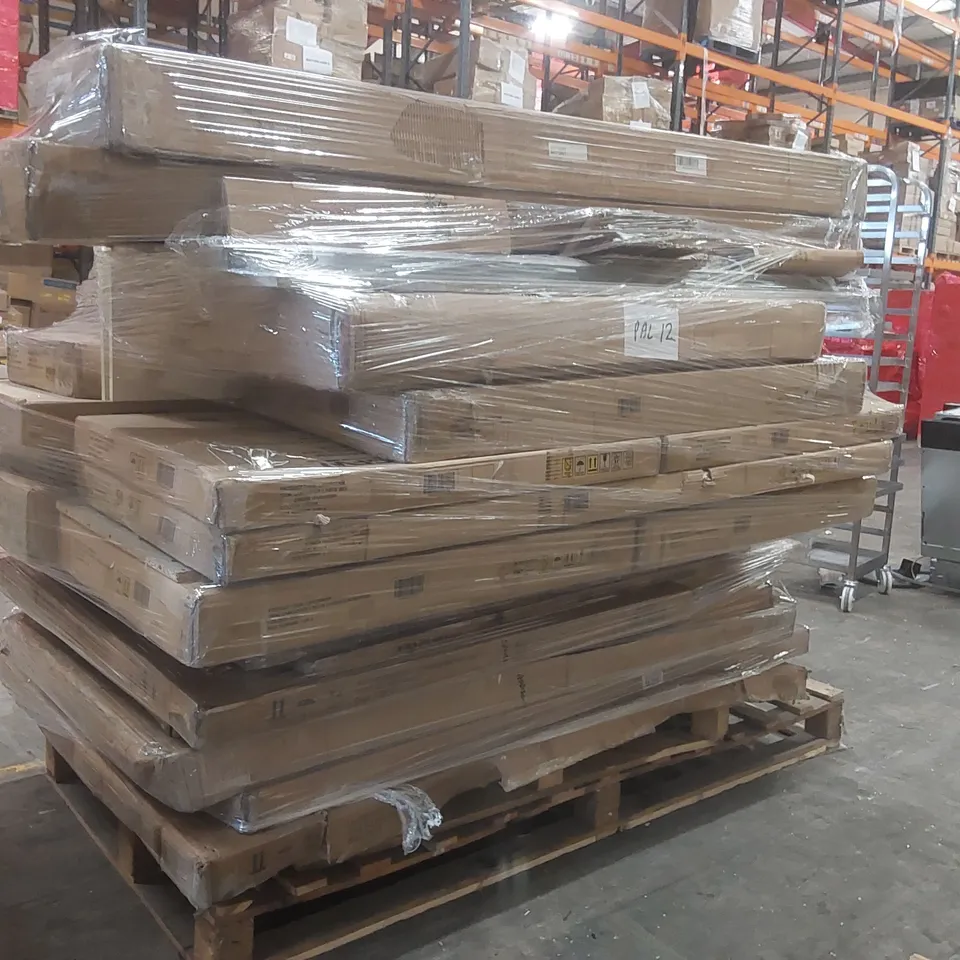 PALLET CONTAINING A VERY LARGE QUANTITY OF ASSORTED FURNITURE PARTS INCLUDING: WARDROBE AND BED PARTS ECT