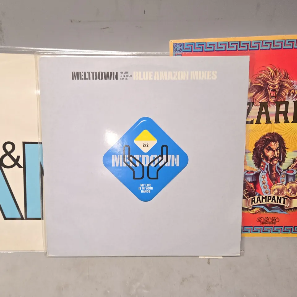APPROX 10 ASSORTED VINYLS TO INCLUDE MELTDOWN, NAZARETH, CE CE PENISTON, ETC 