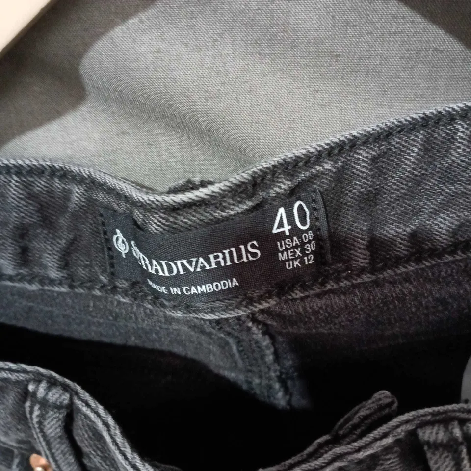 STRADIVARIUS JEANS – D98 STRAIGHT, UK 12 (EU 40), WOMEN'S DENIM