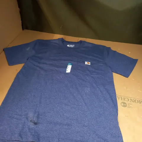 LIGHT BLUE CARHARTT RELAXED FIT TEE SIZE M