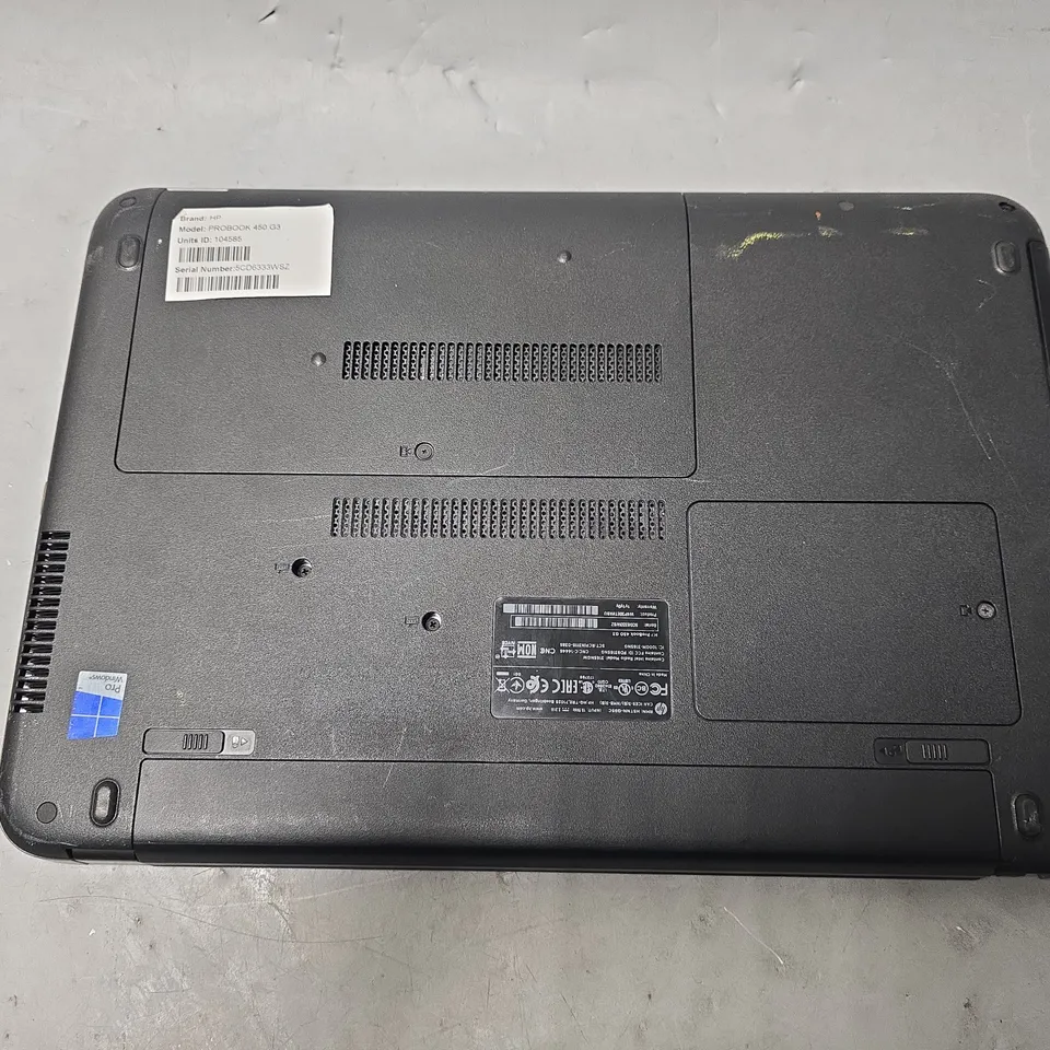 HP PROBOOK 450 G3 LAPTOP 