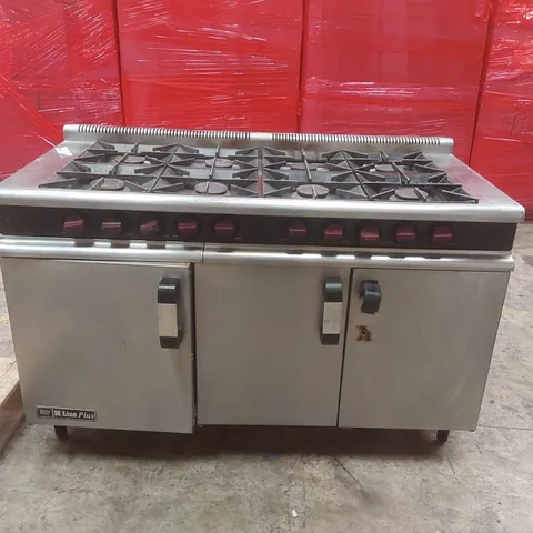 MOORWOOD VULCAN M LINE PLUS 8-BURNER COMMERCIAL GAS RANGE OVEN