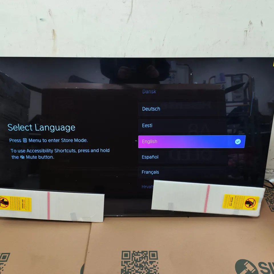 HISENSE 55 INCH 55A85NTUK SMART 4K ULTRA HD OLED TV - BOXED 