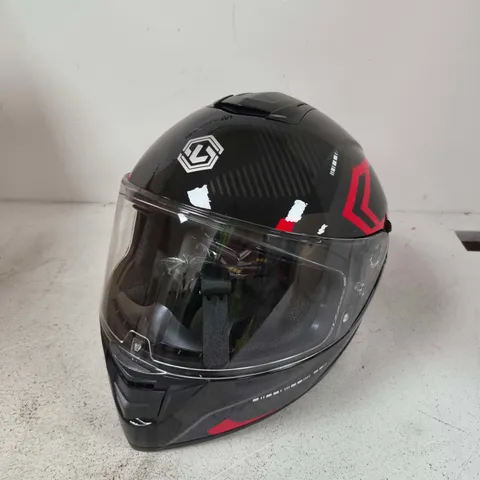 LVS HE-701DV FULL-FACE MOTORCYCLE HELMET – SIZE S