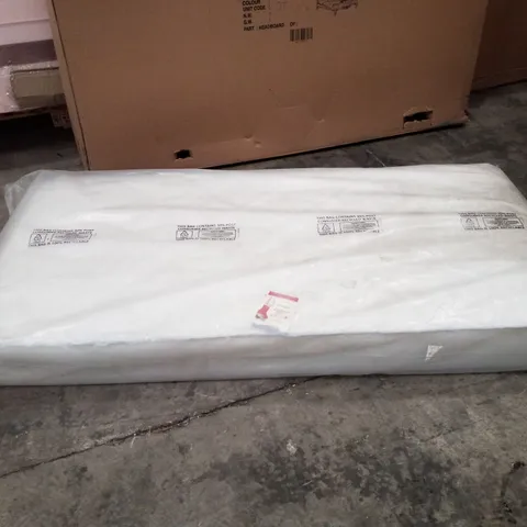 QUALITY BAGGED SINGLE 90cm AIRSPRUNG LUXURY QUILTED MEDIUM MATTRESS