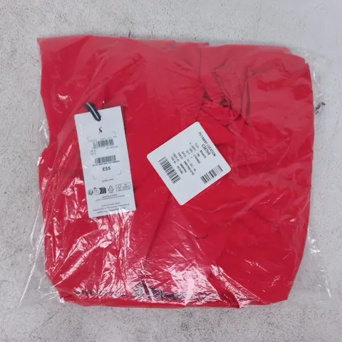 BAGGED JOULES JADE DRESS IN RED SIZE UK 6