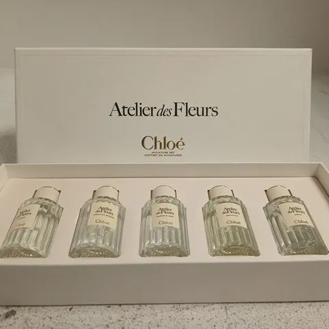 BOXED CHLOE ATELIER DES FLEURS 5X10ML MINI GIFT SET 