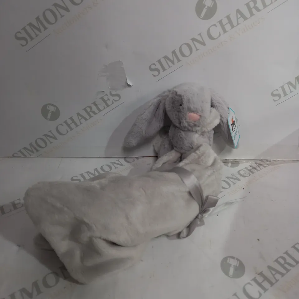 JELLYCATS BASHFUL SILVER BUNNY SOOTHER