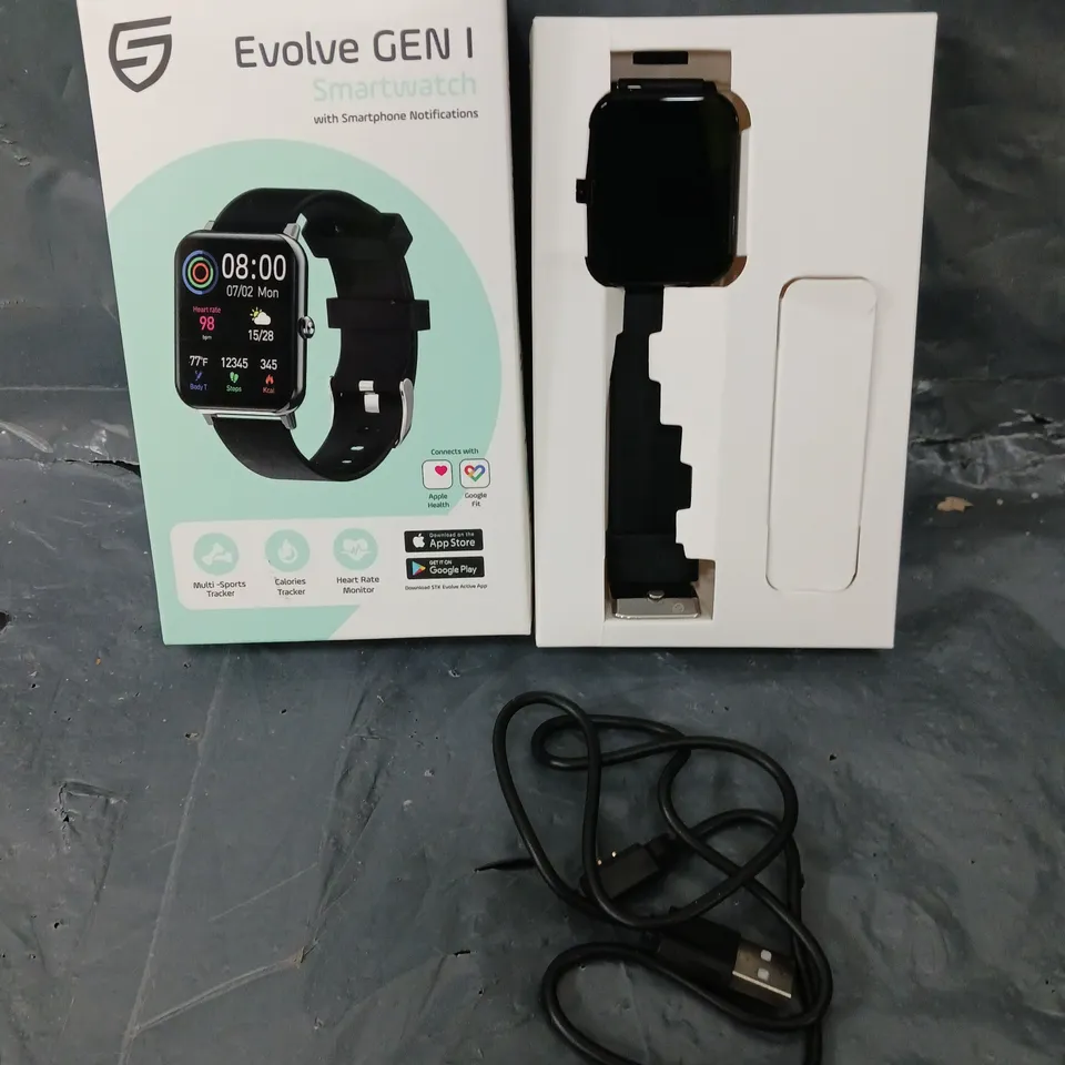 BOXED EVOLVE GEN I SMARTWATCH 