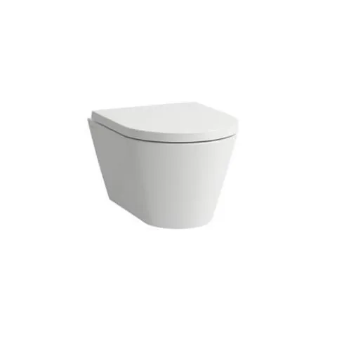 BOXED KARTELL LAUFEN WALL-HUNG WC 'COMPACT', WASHDOWN, RIMLESS
