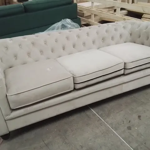 VELVET 3 SEATER SOFA 
