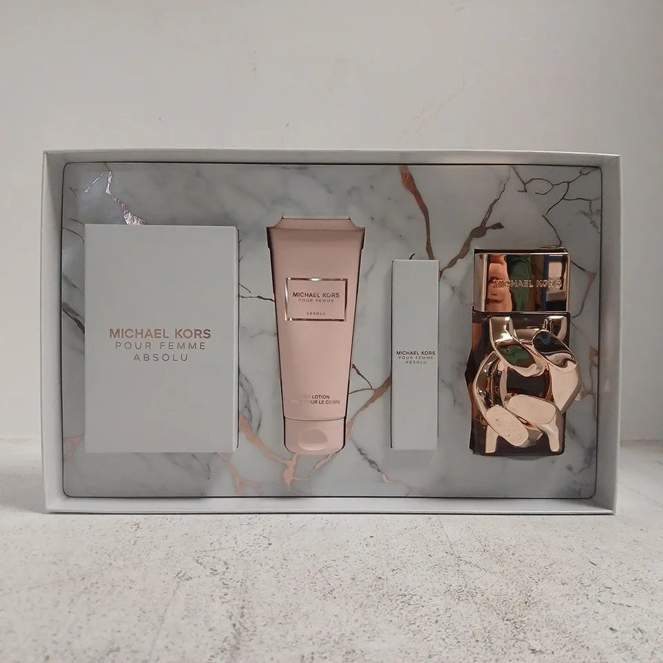 MICHAEL KORS POUR FEMME ABSOLU EAU DE PARFUM SET