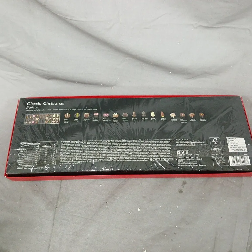 BOXED HOTEL CHOCOLAT CLASSIC CHRISTMAS SELECTION 