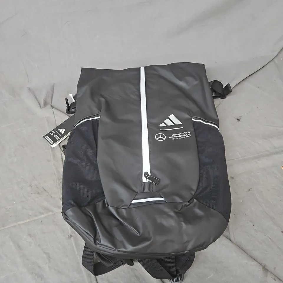 ADIDAS MERCEDES AMG PERTRONAS FORMULA ONE TEAM ADAPTIVE BAG IN BLACK ONE SIZE