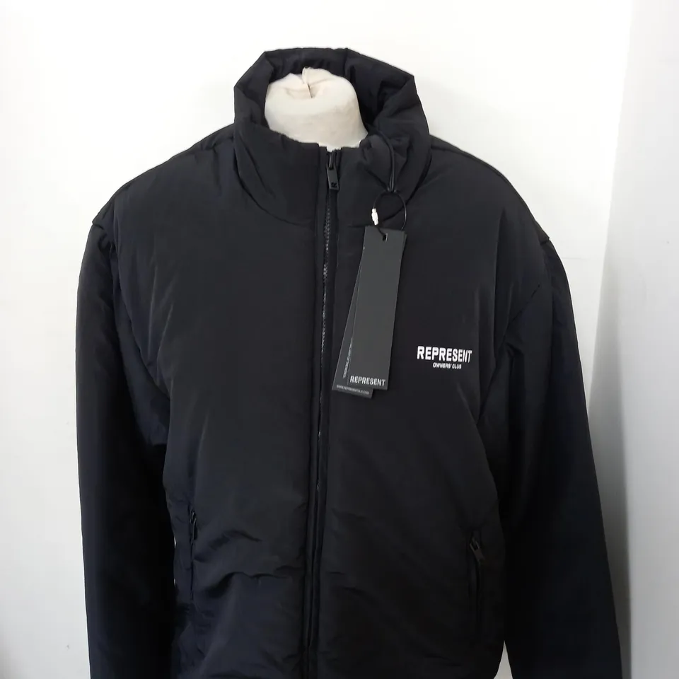 REPRESENT OWNERS CLUB WADDED COAT SIZE L