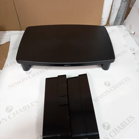 AMAZON BASICS ADJUSTABLE MONITOR STAND