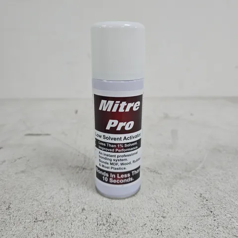 SET OF 12 MITRE PRO LOW SOLVENT ACTIVATOR SPRAY CAN 200ML BOXED