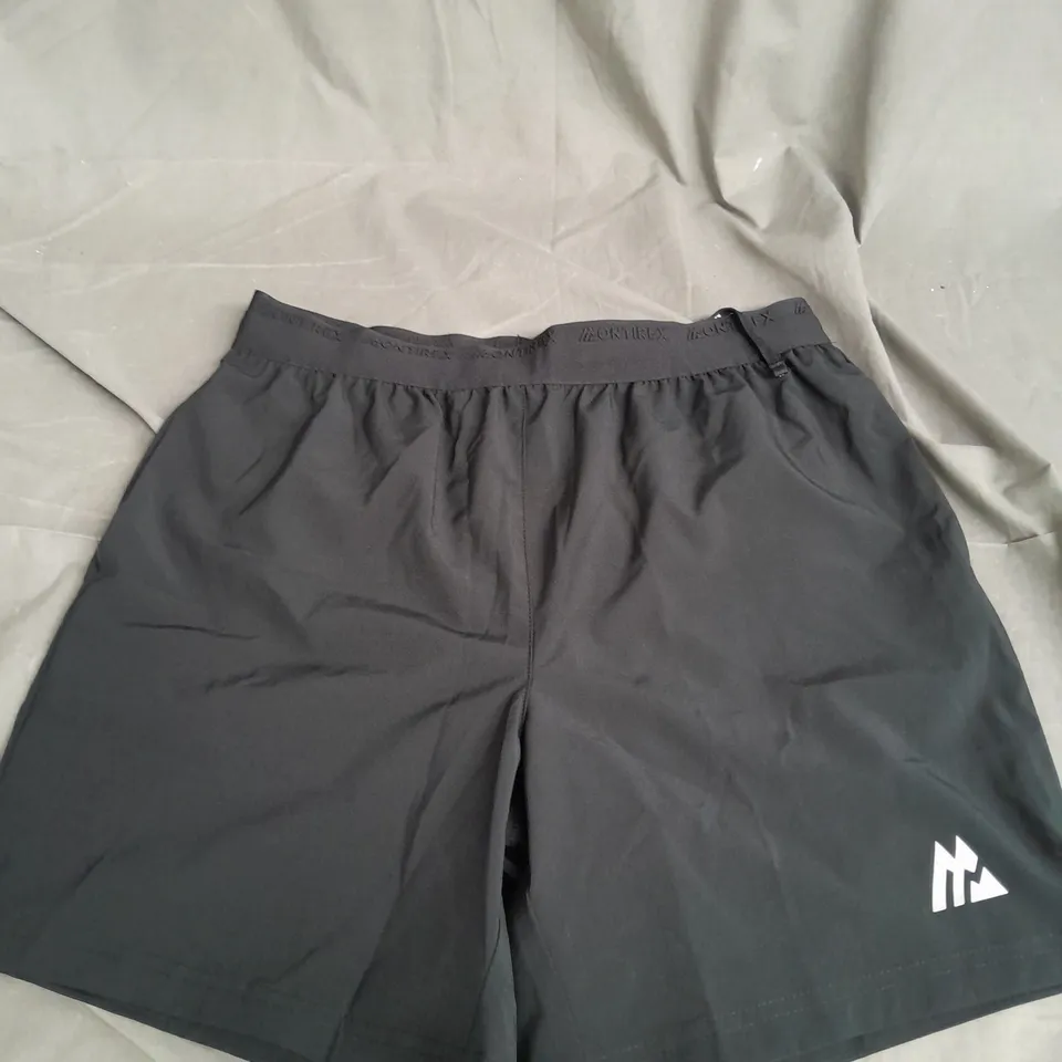 MONTIREX FLY 2.0 SHORTS BLACK SIZE MEDIUM