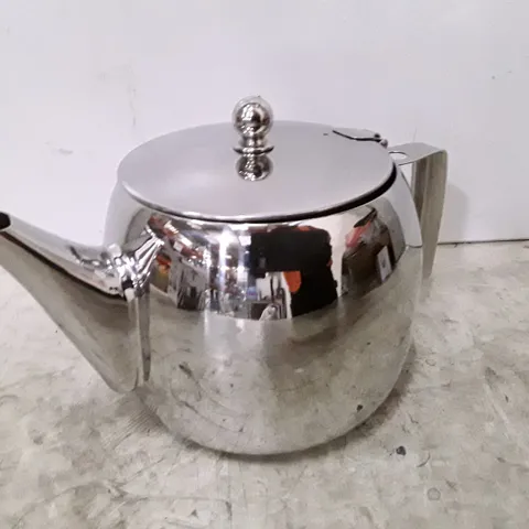BOXED STELLAR TRADITIONAL 1.5ML STAINLESS SOLID COLOUR TEAPOT