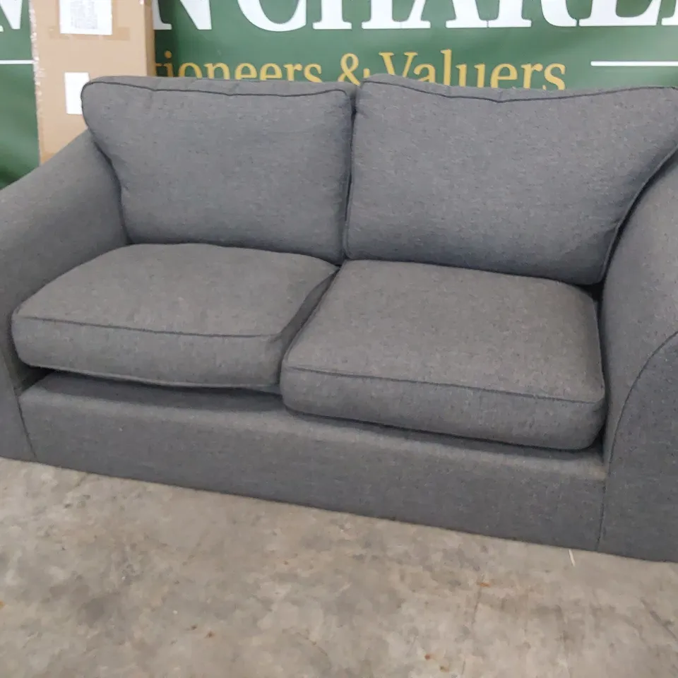 DESIGNER 2.5 SEATER SOFA GREY FABRIC