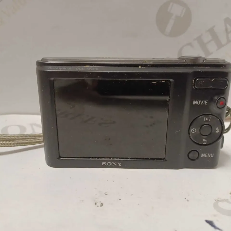 SONY W810 COMPACT CAMERA, BLACK