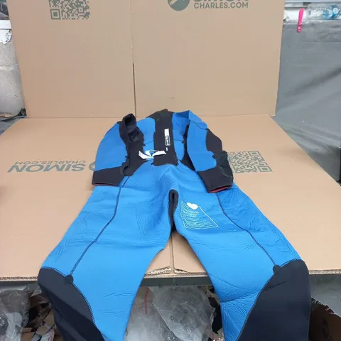 ZONE3 WETSUIT – BLUE/BLACK FULL-LENGTH NEOPRENE WATER-SPORTS SUIT - L