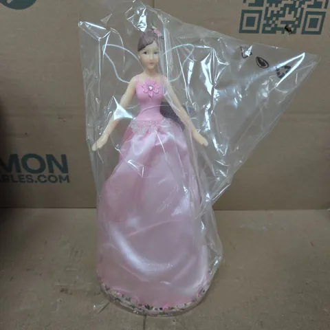 3 GISELA GRAHAM PINK HYDRANGEA FAIRY TREE TOPPERS