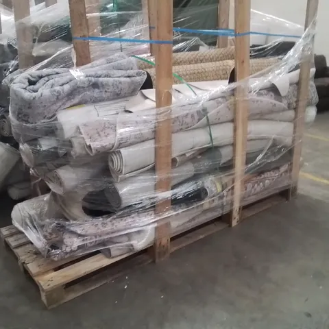 PALLET OF APPROXIMATELY 20 QUALITY DESIGNER RUGS
