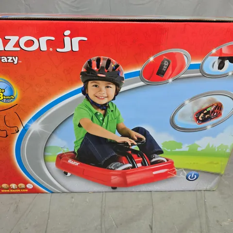 RAZOR LIL' CRAZY 6 VOLT RIDE-ON - RED 