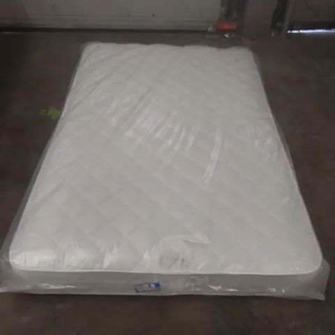 QUALITY BAGGED 120CM AIRSPRUNG MICRO QUILT SMALL DOUBLE MATTRESS
