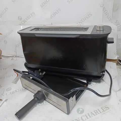 BOXED NINJA 2 IN 1 TOASTER & GRILL ST100UK
