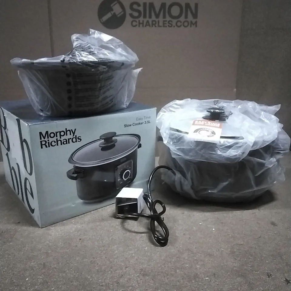 BOXED MORPHY RICHARDS EASY TIME SLOW COOKER 3.5L