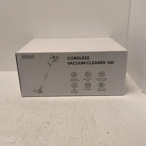 SIXPAD CORDLESS VACUUM CLEANER S80 – BOXED