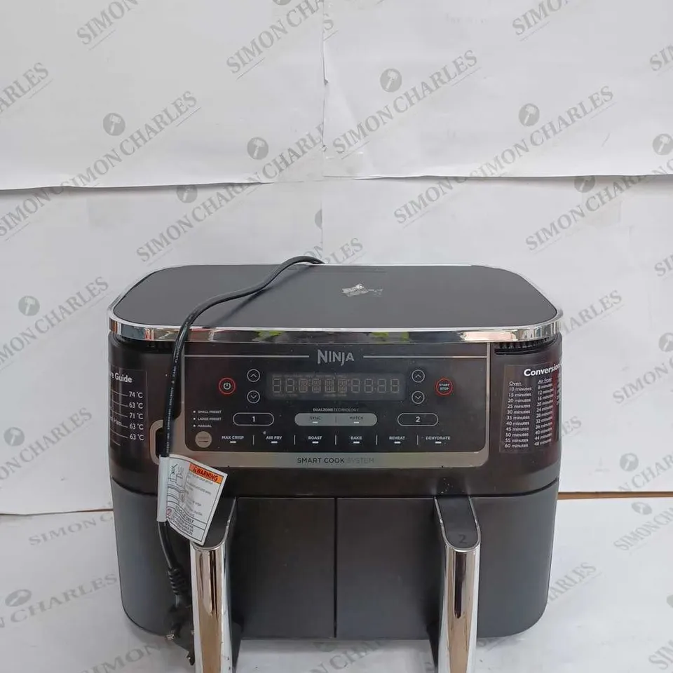 NINJA FOODIE MAX DUAL ZONE AIR FRYER