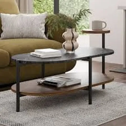 BOXED TESSY SWIVEL COFFEE TABLE (1 BOX)