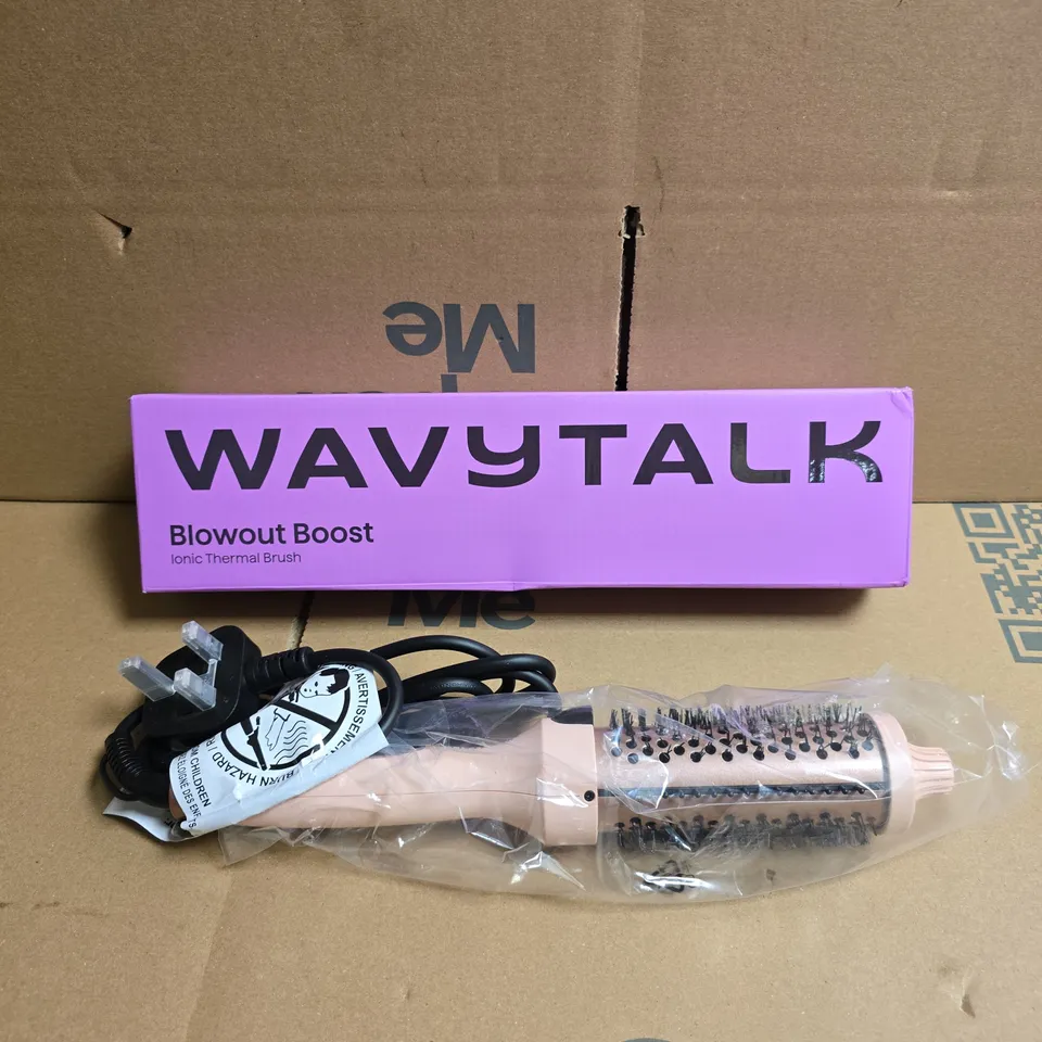 BOXED WAVYTALK BLOWOUT BOOST IONIC THERMAL BRUSH