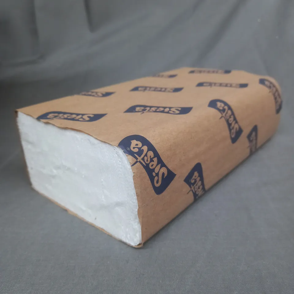 BOXED SIESTA Z FOLD HAND TOWELS - 15 X 200 SHEETS