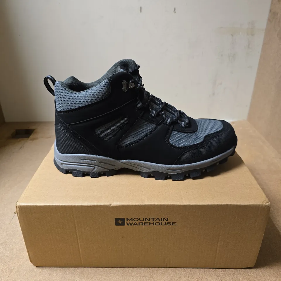 MOUNTAIN WAREHOUSE MCLEOD WIDE FIT OUTDOOR WALKING BOOTS – UK 11