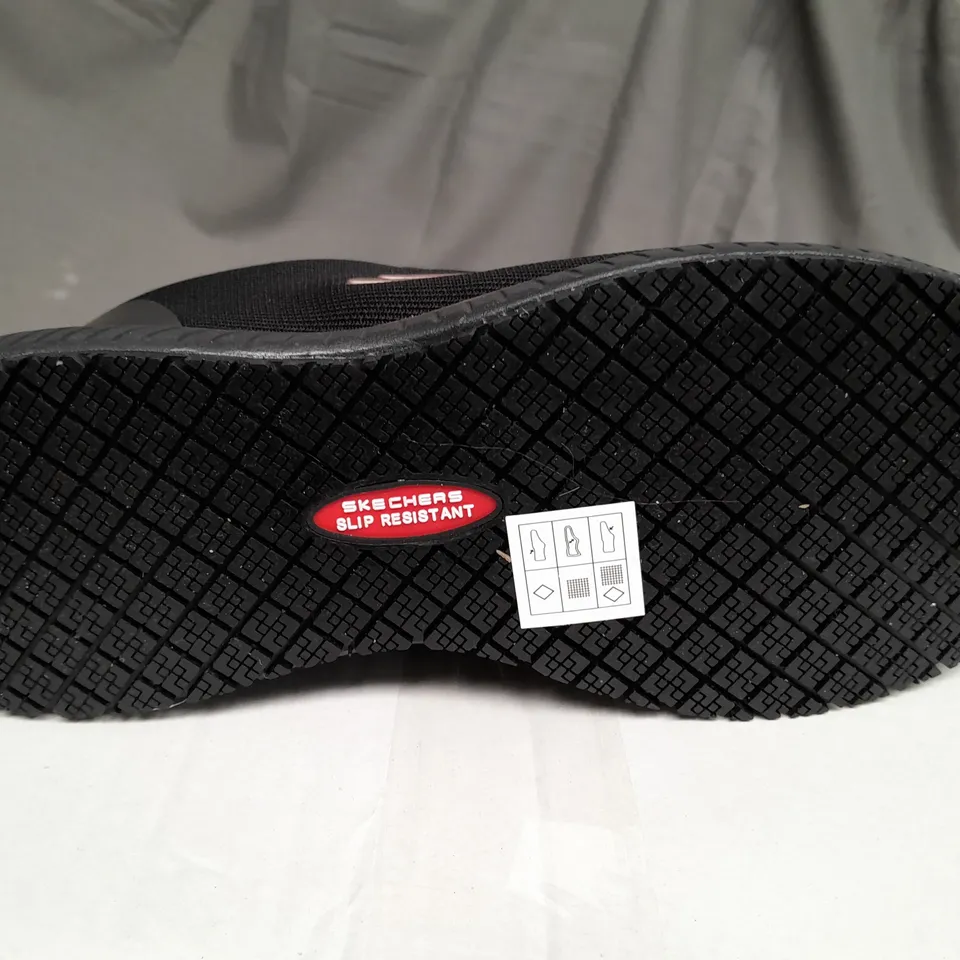 SKETCH SQUAD  WORK TRAINER BLACK SIZE 5