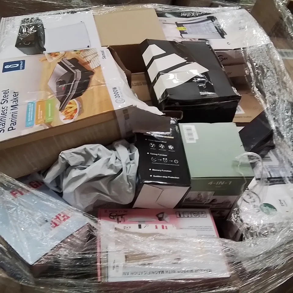 PALLET CONTAINING A LARGE QUANTITY OF ELECTRICAL PRODUCTS TO INCLUDE;TOASTER,TURNTABLE,BUG ZAPPER