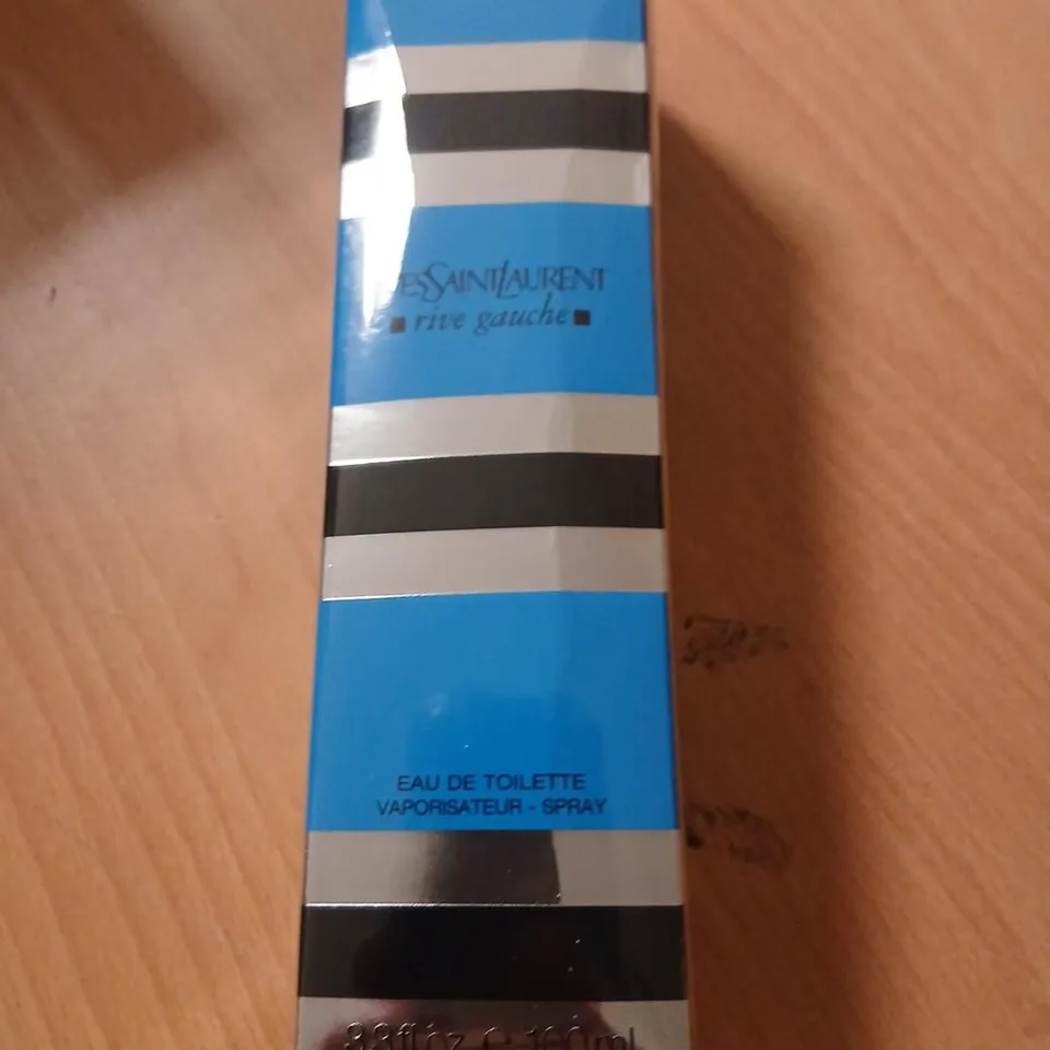 BOXED AND SEALED YVES SAINT LAURENT RIVE GAUCHE EAU DE TOILETTE 100ML