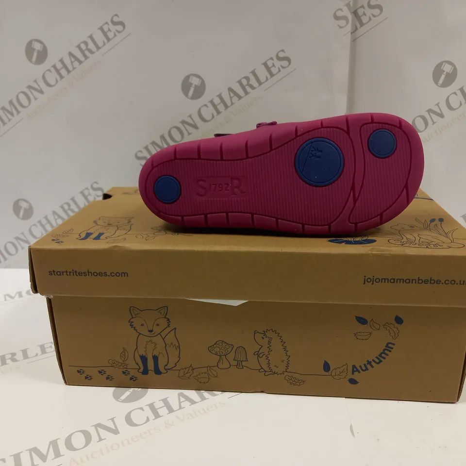 BOXED PAIR OF START RITE JOJO MAMAN BEBE TODDLER SHOES