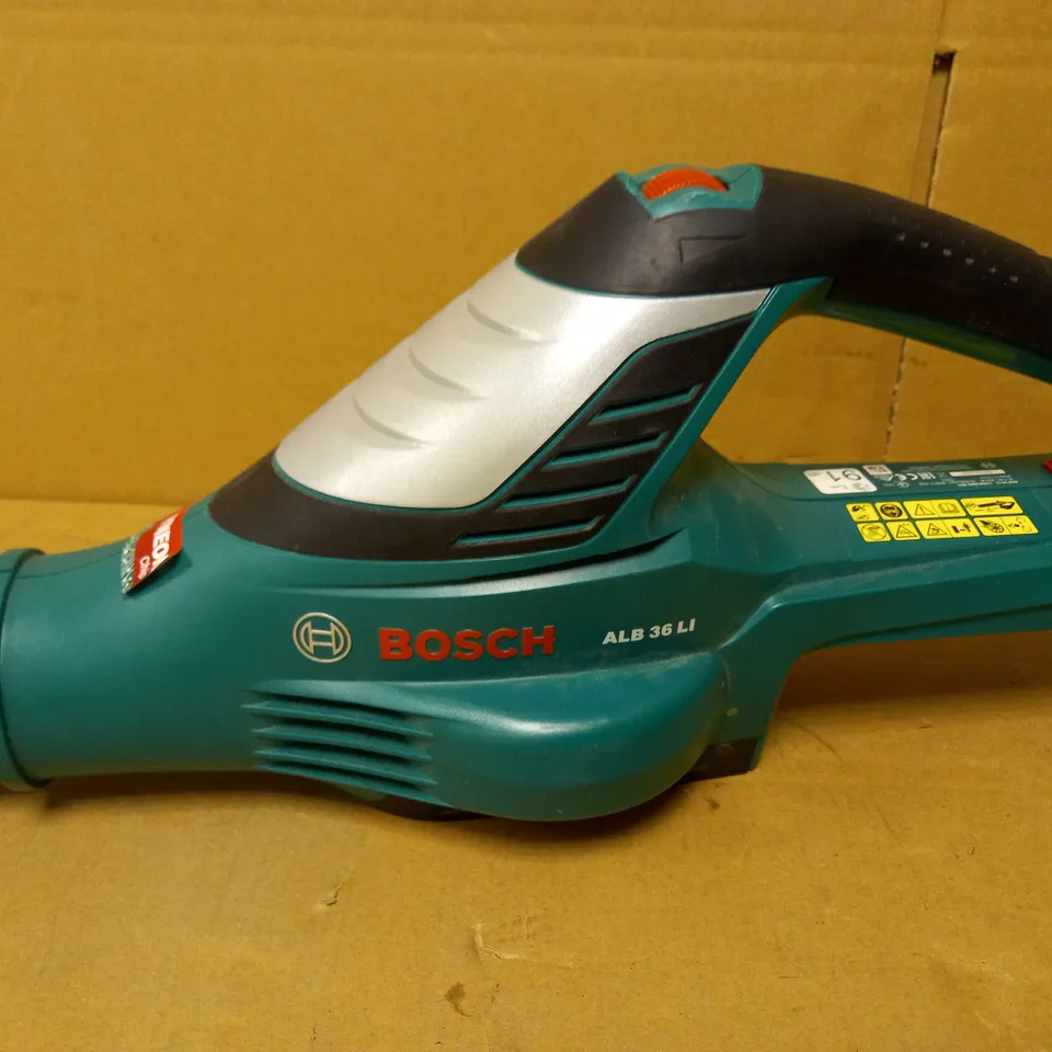 BOSCH ALB 36 LI LEAF BLOWER 