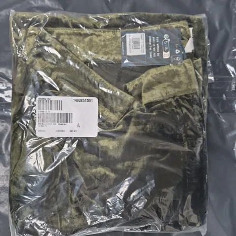 SEALED WHITE STUFF BELLE WIDE LEG VELVET TROUSERS IN KHAKI GREEN SIZE 16