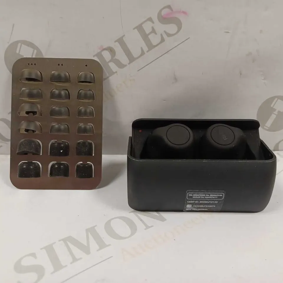 RHA TRUE CONTROL ACTIVE NOISE CANCELLING EARBUDS - BLACK 