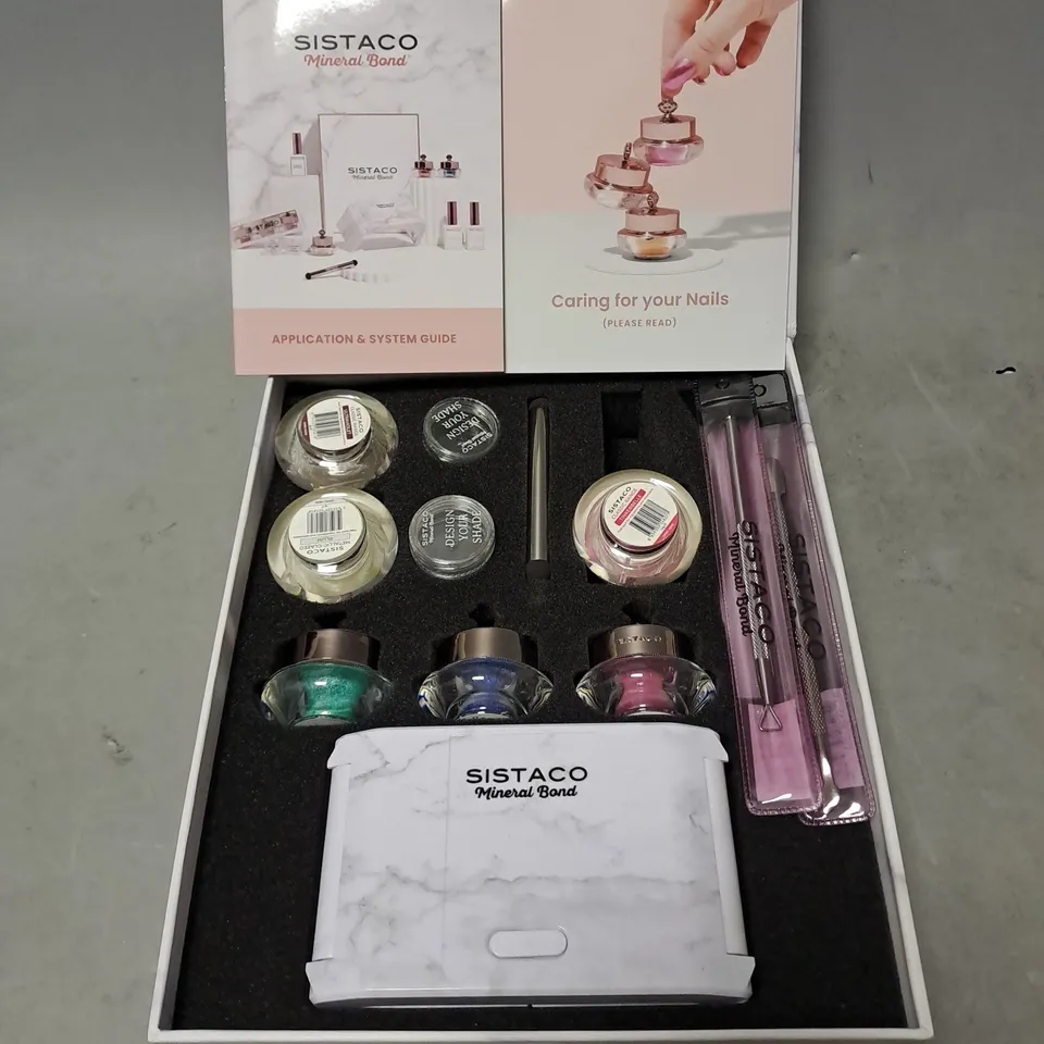 BOXED SISTACO MINERAL BOND NAIL CARE SYSTEM