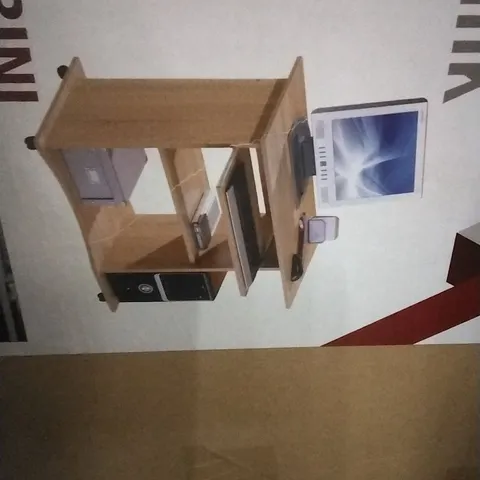 BOXED DURINI PC DESK KF BOARD, MELAMINE COATED, SONOMA OAK IMITATION