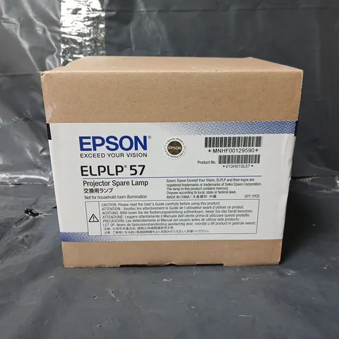 BOXED AMD SEALED EPSON ELPLP 57 PROJECTOR SPARE LAMP