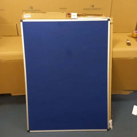 BI-OFFICE NOTICE BOARD MAYA ALUMINIUM FRAME- COLLECTION ONLY