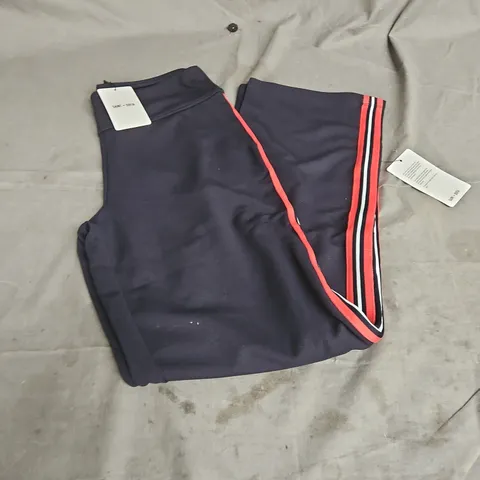 SAINT + SOFIA RUNWAY PANT IN NAVY RED STRIPE REGULAR SIZE 10